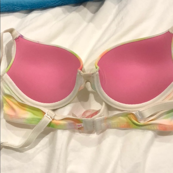 Neon tye dye bra Pink “Wear Everywhere Push Up” - Picture 4 of 4